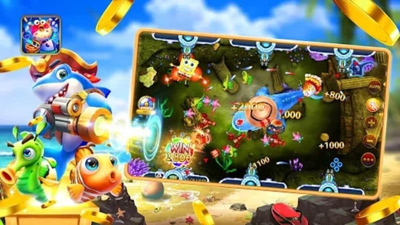 Khung cảnh người chơi săn thưởng tại Bắn Cá H5